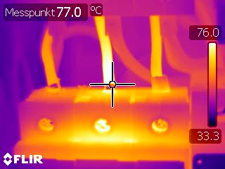 Thermografie-Messung